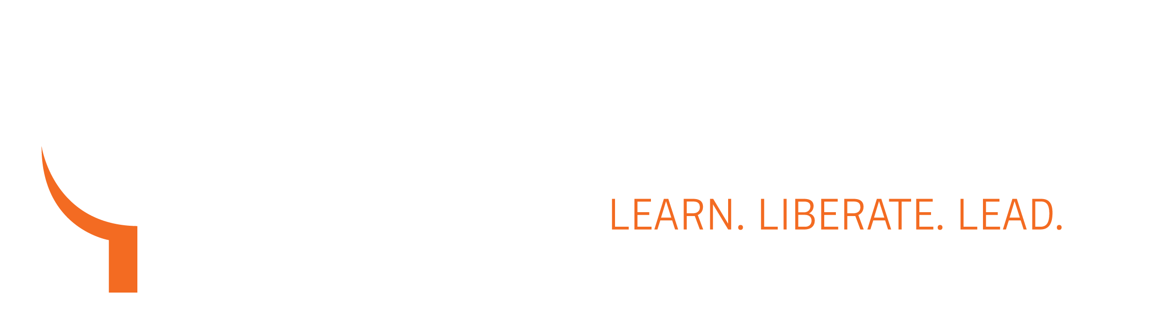 Lincoln University Learn. Liberate. Lead logo